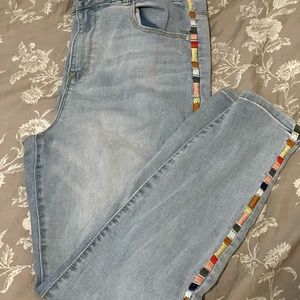 Knox Rose cropped jeans